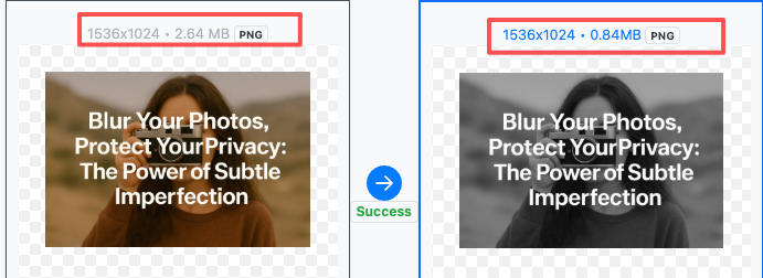 convert image to grayscale  reduce file size 50% to 70%