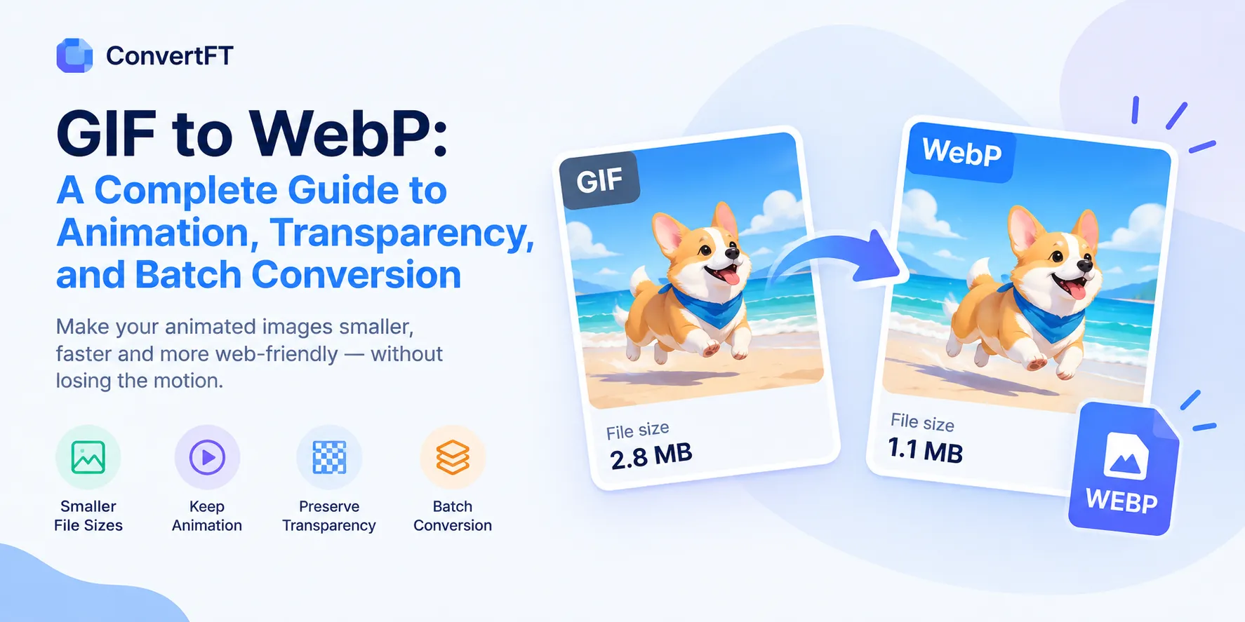 GIF to WebP Converter: Animation & Batch Guide