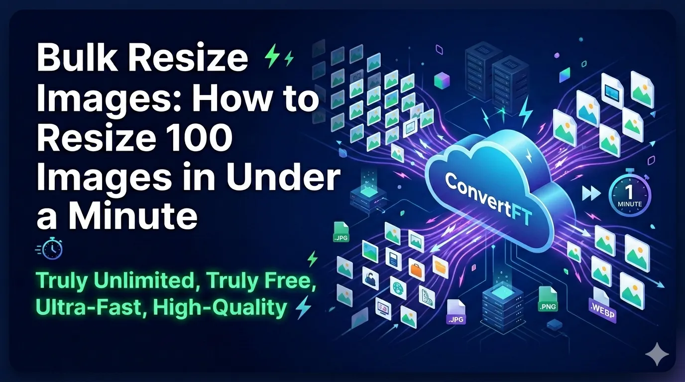 Bulk Resize Images: How to Resize 100 Images in Under a Minute