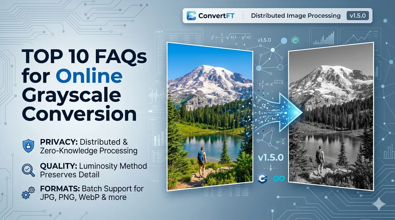 Top 10 FAQs for Online Grayscale Conversion