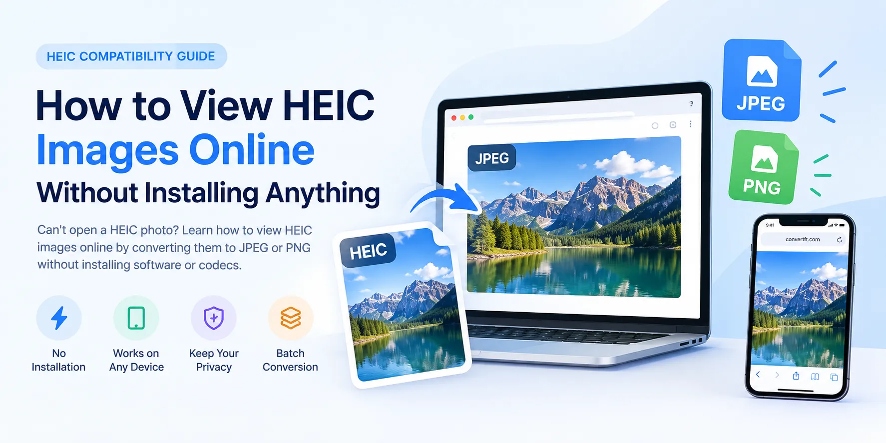 How to View HEIC Images Online Without Installing Anything